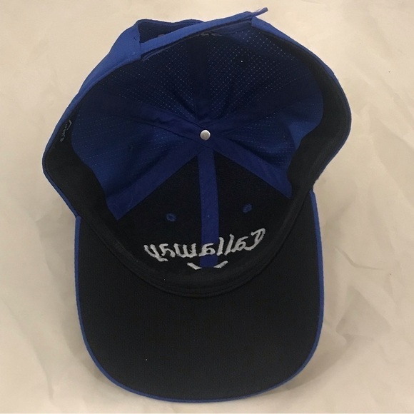 Callaway - Chrome Soft,Mavrik,Apex,Odyssey Adjustable Blue Polyesther Golf Cap - Picture 11 of 14